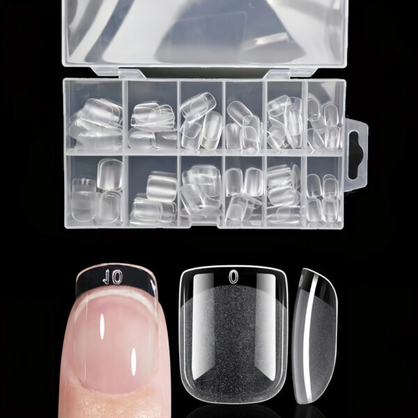 120-Piece Long Round Fake Nails - Image 13